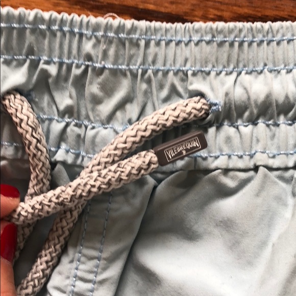 VILEBREQUIN men’s bathingsuit in AQUA - Picture 2 of 4